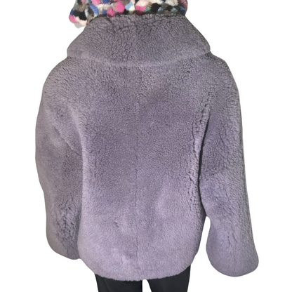 FGM Bespoke Dyed Curly Lamb Bolero Jackets