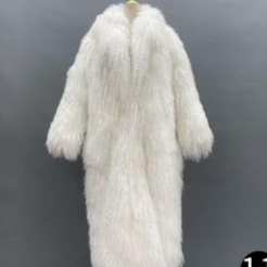 FGM Bespoke Full length Floor Sweeping Fluffy Mongolian Coat